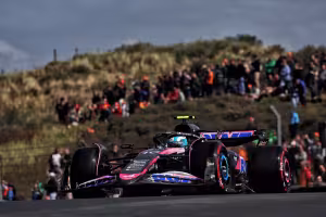 Alpine Faces Challenges on Day 1 of the Dutch Grand Prix