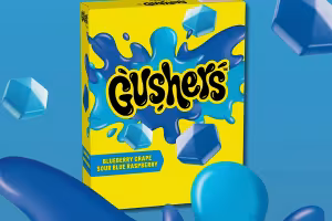 Gushers Launches Fan-Demanded All-Blue Pack with Sour Blue Raspberry Twist