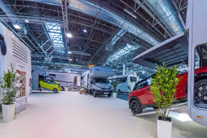 PhoeniX Unveils Gas-Free Motorhome Innovation and Maxi-Liner with Car Garage at Caravan Salon 2025
