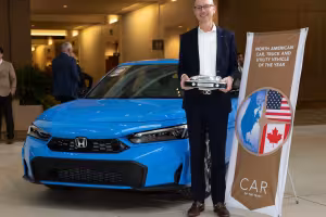 Honda Civic Hybrid Crowned 2025 North American Car of the Year™