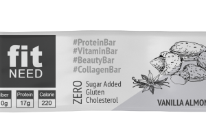  FitNEED Vanilla Almond Beauty Protein Bar