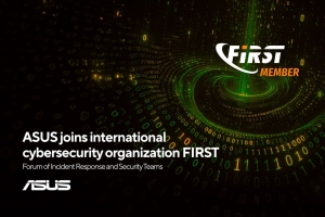 ASUS Strengthens Global Cybersecurity by Joining Elite FIRST Organization