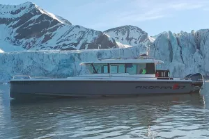 Axopar 37 Cabin: Navigating the Arctic's Untamed Beauty in Svalbard