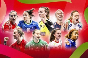 Women's EHF EURO 2024 All-star Team Announced, Featuring Top Players from Seven Nations