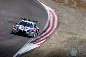 BMW M Hybrid V8 Thrills at Laguna Seca with Pole and Podium Performance