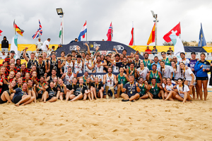 The Danish Beachhandball Dream and GRD Leça - Spar Crowned Champions of the EHF Beach Handball Champions Cup 2024