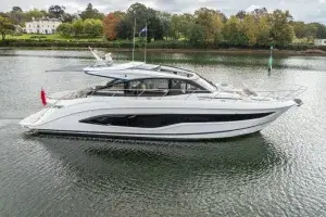 Experience Unmatched Luxury at Sea with the All-New Princess V55 Sports Yacht