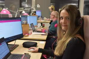 Deutsche Telekom Employees Volunteer to Support Children in Need During "Ein Herz für Kinder" Telethon