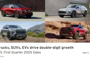 GM Drives into 2025 with 17% Q1 Sales Surge, Powered by Trucks, SUVs, and EVs
