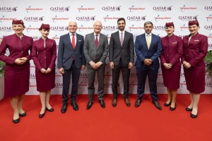 Qatar Tourism Celebrates Qatar Airways' Inaugural Flight to Hamburg, Strengthening Ties with Key German Market