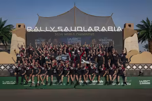 Sébastien Ogier Equals World Rally Record with Ninth Title in Saudi Arabia Showdown