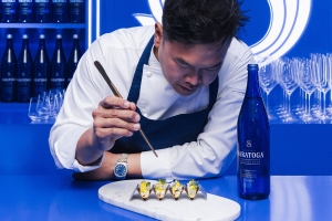 Reimagine Holiday Entertaining with Saratoga® Spring Water and Chef Buddha Lo