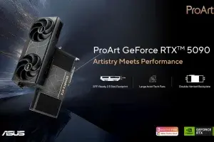 ASUS ProArt RTX 5090 Packs AI Powerhouse Performance Into a Slim Creative Build