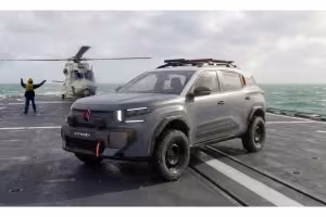 Citroën's C3 Aircross Marine Nationale Show Car Honors 400 Years of French Naval History