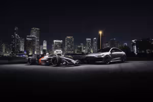 Audi Makes Its US Formula 1 Debut in Miami With the All-New RS 5 as Hot Lap Car