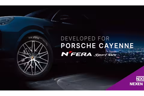 NEXEN TIRE Continues OE Tire Supply for Porsche with N'FERA SPORT SUV on New Cayenne