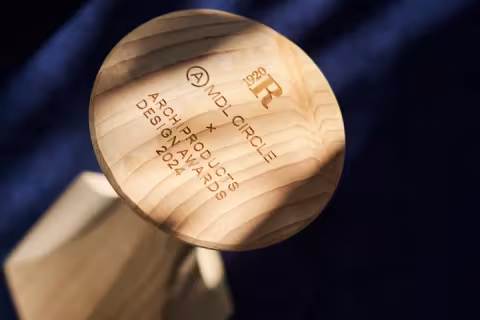 ADA 2024 Sustainability Award: Celebrating Eco-Conscious Design with a Unique Wooden Trophy