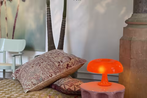 Artemide's Iconic Nessino Lamp Brightens Up Winter with New Vibrant Colors