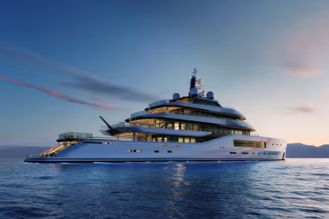 Third Amels 80 Superyacht Launched by Damen Yachting