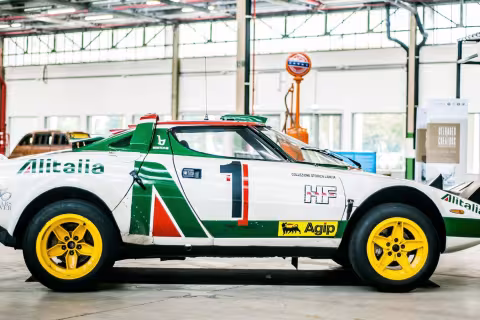 Four Lancia legends from the Heritage Hub star at the Rally Racing Meeting 2025  