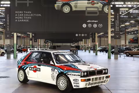  Lancia Rally Legends Shine at Autoworld Museum's "From Dust to Glory" Exhibition