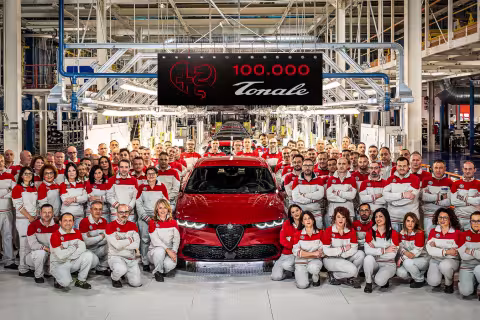 100,000th Alfa Romeo Tonale Rolls Off the Line, Cementing Its Status as a Global Icon