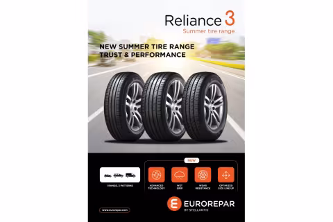 EUROREPAR Launches Next-Gen Reliance Summer Tire Range with Enhanced Performance, Safety, and Efficiency
