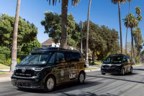 Volkswagen and Uber Join Forces to Launch Self-Driving Electric Vans in the U.S.