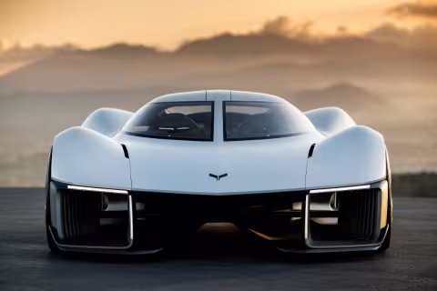GM Unveils Stunning Corvette Concept as UK Design Studio Opens Its Doors