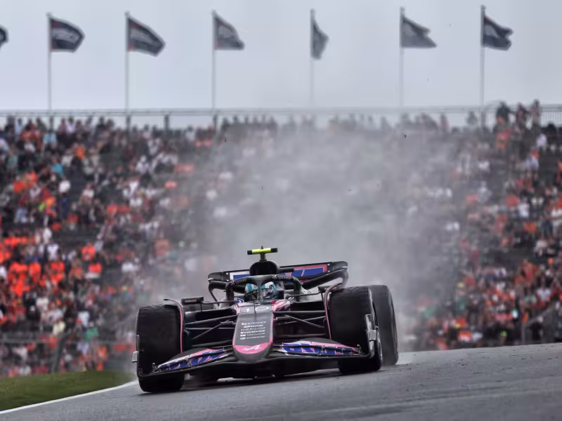 Alpine's Qualifying at Dutch GP: Mixed Results, Eyes on Race Day