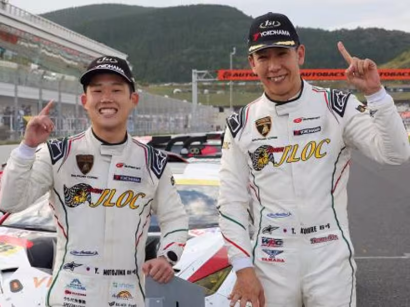 Yokohama's ADVAN Tires Lead VENTENY Lamborghini GT3 to Victory in SUPER GT Round 7