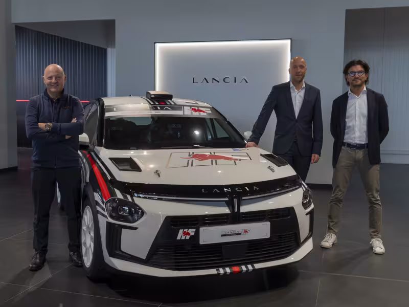 Lancia is Back in Belgium, Luxembourg, and the Netherlands with the Ypsilon Rally 4 HF and Miki Biasion