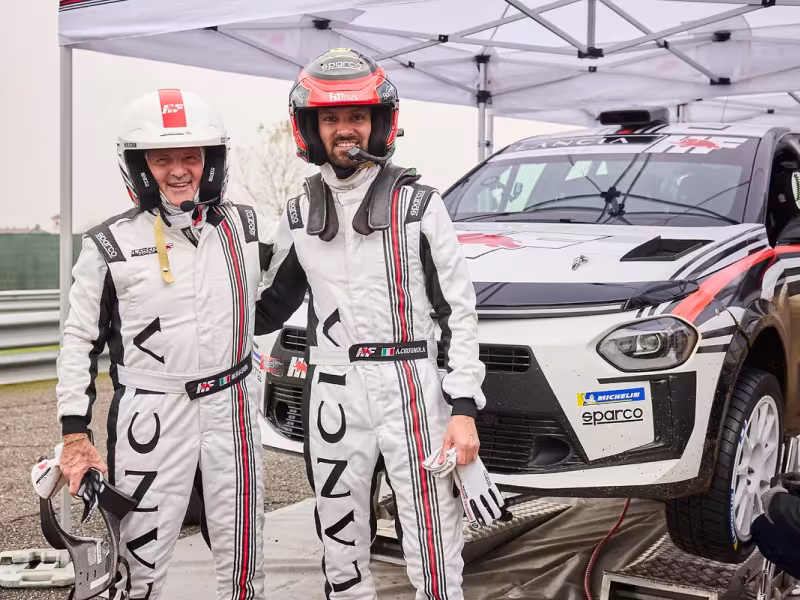 Lancia and Sparco Reunite for a Thrilling Comeback to World Rally Racing