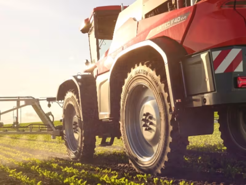 Vredestein Launches Traxion CropCare Tire for Sprayers