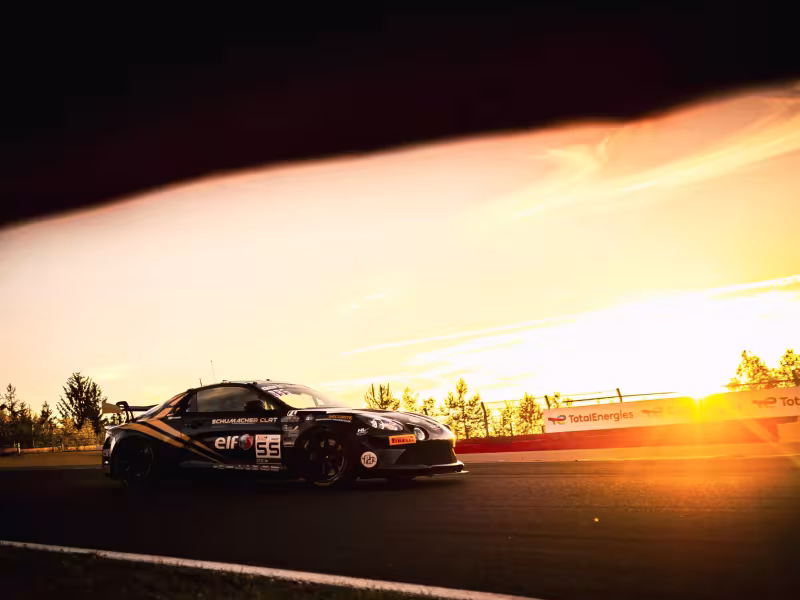 Alpine A110 GT4 Evo Dominates the Track, Securing GT4 European Series Title