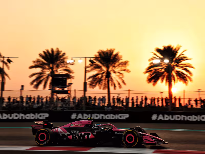 Gasly and Doohan Tackle Friday Practice at the 2024 Formula 1 Abu Dhabi Grand Prix
