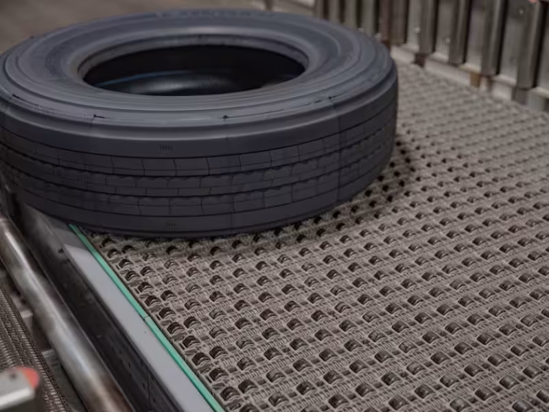 Intralox: Revolutionizing Tire Manufacturing with Total Conveyance Solutions