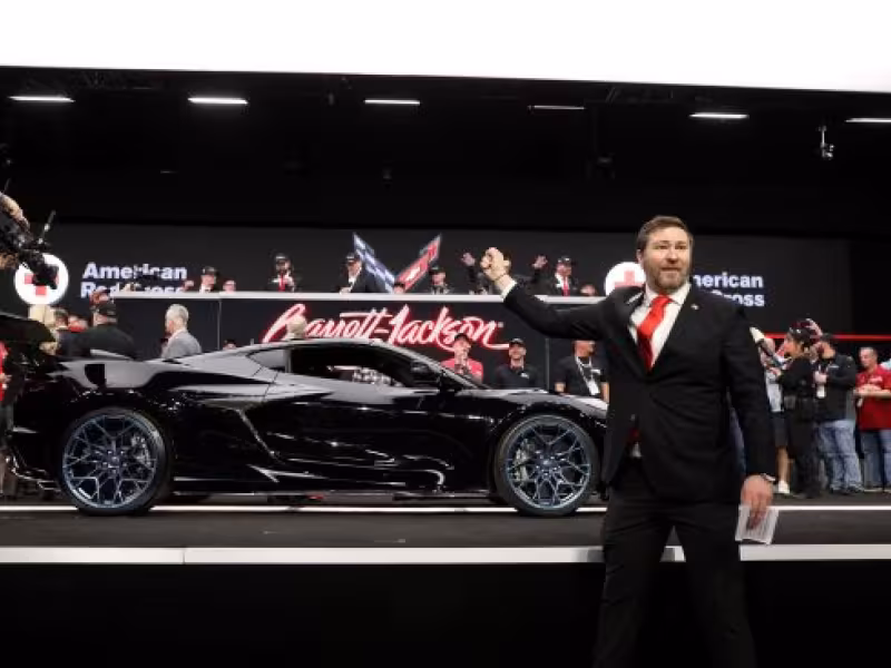 2025 Corvette ZR1 VIN 001 Raises $3.7 Million for American Red Cross at Barrett-Jackson Scottsdale Auction