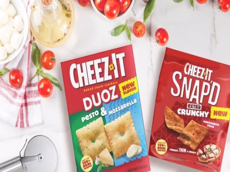 CHEEZ-IT® FIRES UP NEW PIZZA-INSPIRED FLAVORS