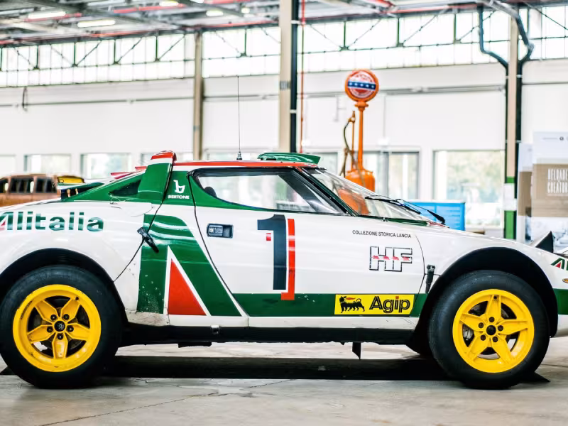 Four Lancia legends from the Heritage Hub star at the Rally Racing Meeting 2025