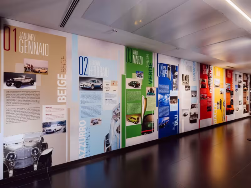 Alfa Romeo Celebrates a Year of Color, Design, and Emotion at the Arese Museum