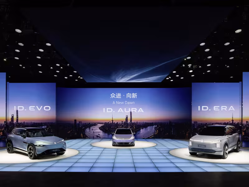 Volkswagen Unveils Three Smart EV Concepts in Shanghai, Promising a New Era of Personalized Driving