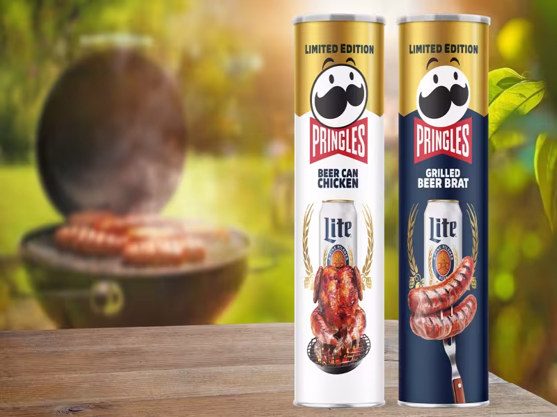 PRINGLES® AND MILLER LITE SERVE UP THE ULTIMATE SUMMER SNACK WITH BEER-INFUSED CRISP FLAVORS