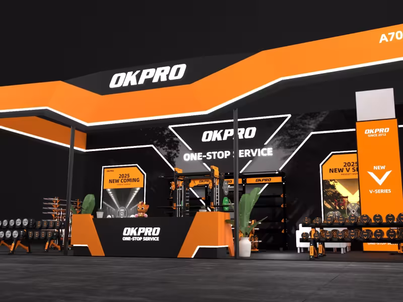 OKSPORTING dumbbells deliver multifunctional fitness benefits with eye-catching design, redefining commercial and personal strength training.