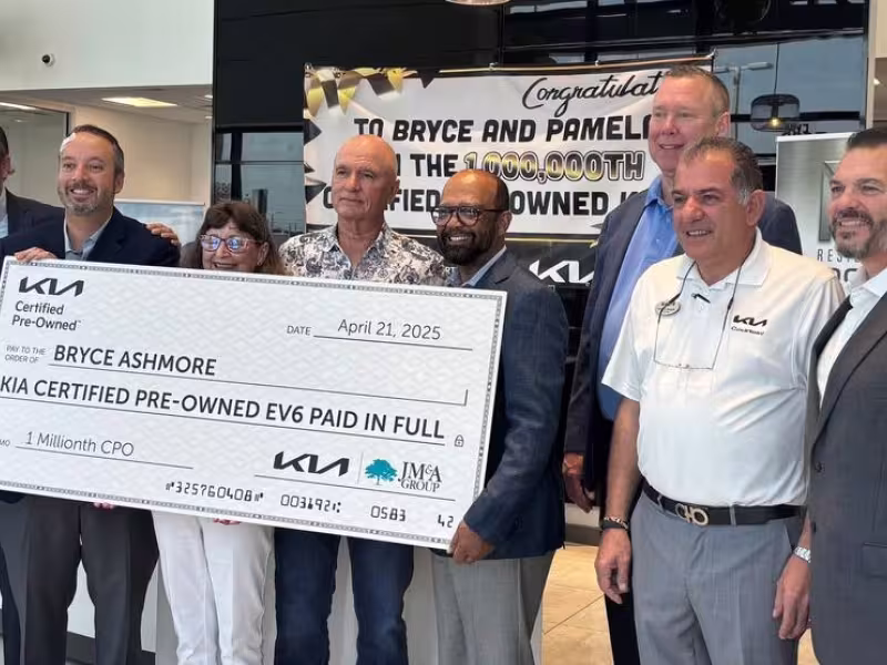 Kia Hits 1 Million Certified Pre-Owned Sales Milestone—Here’s Why That Matters to You