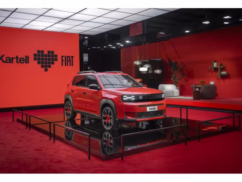 Fiat and Kartell Unveil Bold New Vision with the Grande Panda at Salone del Mobile 2025