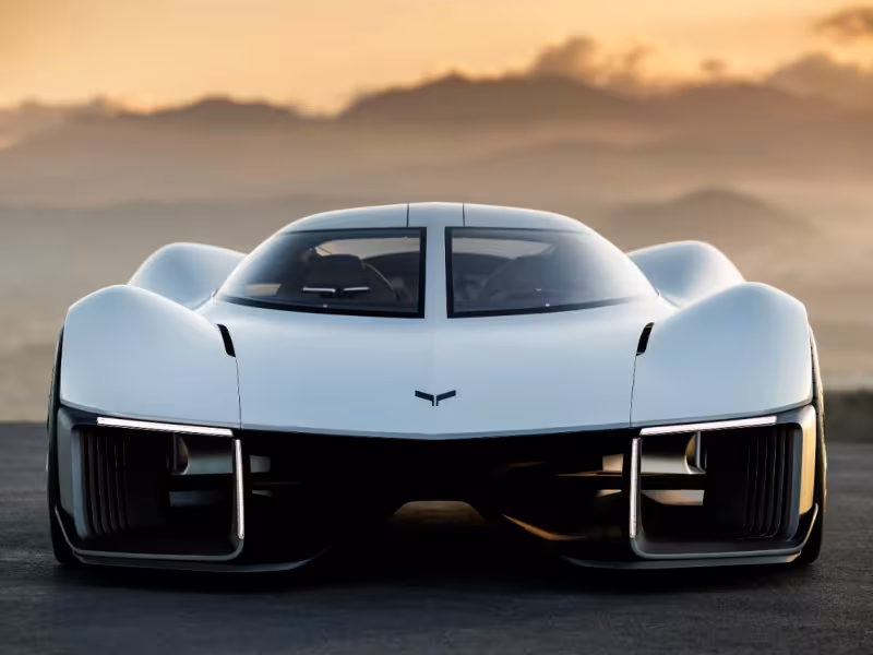 GM Unveils Stunning Corvette Concept as UK Design Studio Opens Its Doors