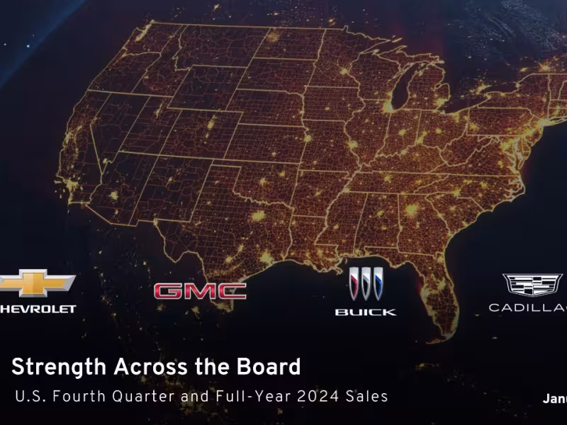 GM Drives Forward with 4% U.S. Sales Growth in 2024, Electric Vehicles Surge Ahead