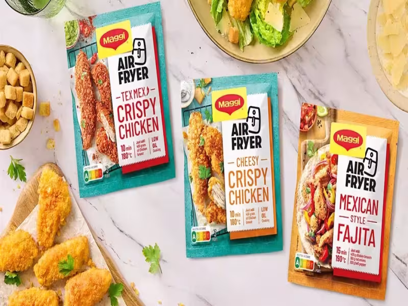 Maggi Brings Flavorful Air Fryer Meals to European Kitchens