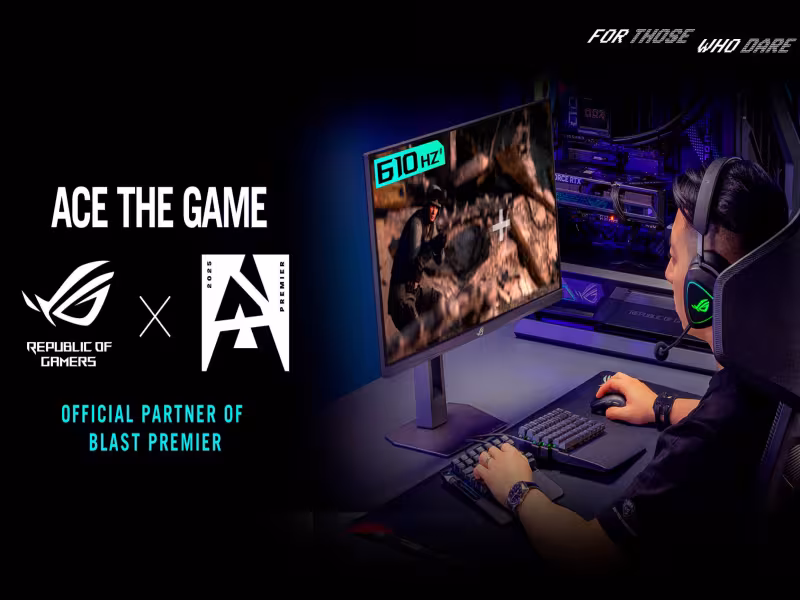 ROG Levels Up Esports: Ultra-Fast Gaming Gear Now Powers BLAST Premier 2025